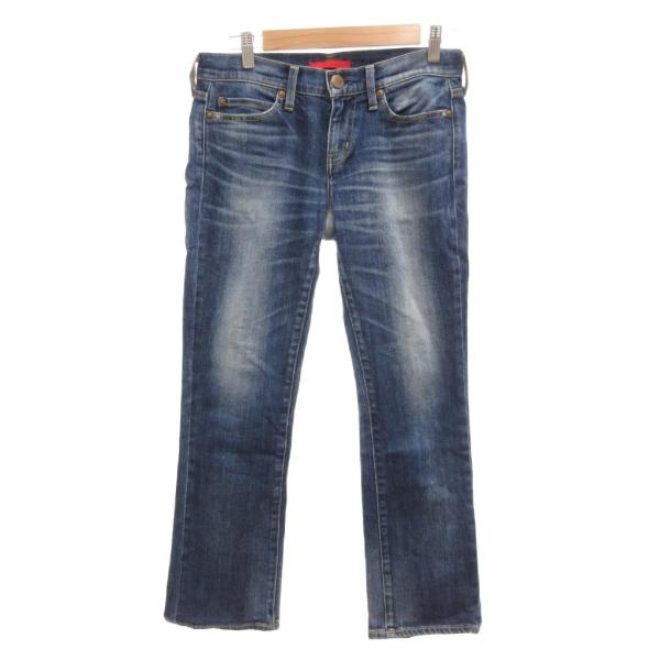 レッドカード RED CARD デニムパンツ ジーンズ ストレートシルエット 25 インディゴブルー...