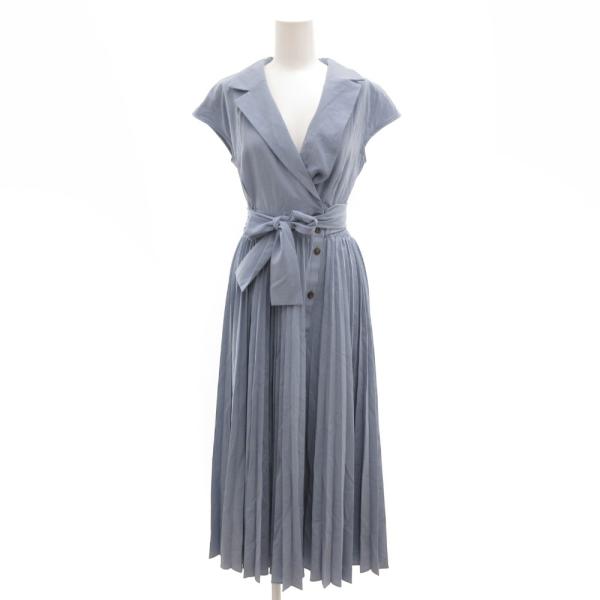 アプワイザーリッシェ Apuweiser-riche シャツワンピース ノースリーブ プリーツ 2 ...