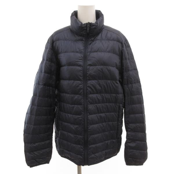 ユニクロ UNIQLO ウルトラライトダウンジャケット ブルゾン M 紺 ネイビー /JS ■GY6...