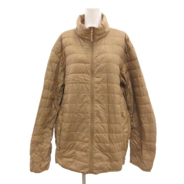 ユニクロ UNIQLO ジャケット ブルゾン ジップアップ XL ベージュ /JS ■GY61 レデ...