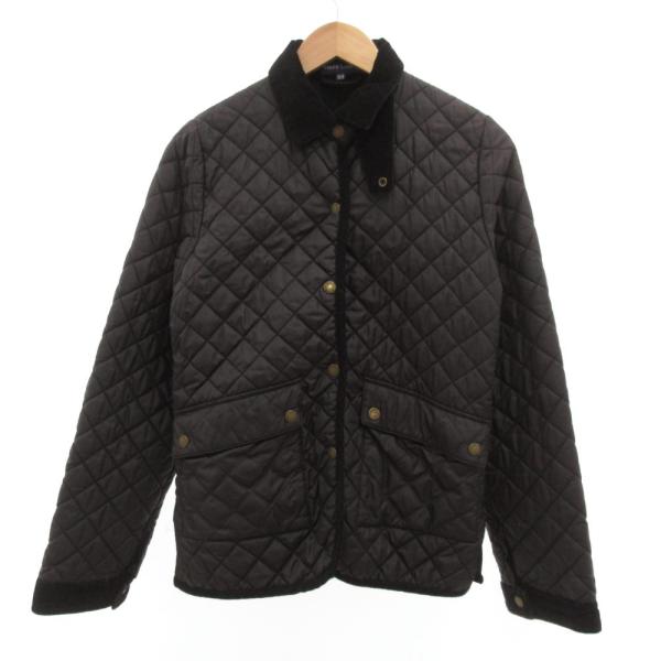 ラルフローレン RALPH LAUREN キルティングジャケット ブルゾン コーデュロイ 160 黒...