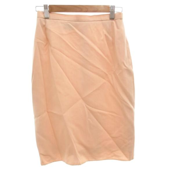 A-K-R-I-S スカート タイト ひざ丈 38 ピンク /FF ■GY61 レディース