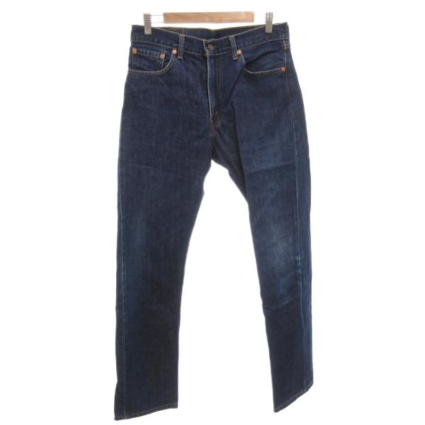 リーバイス Levi's 505 デニムパンツ ジーンズ W32 L34 インディゴ /FF ■GY...