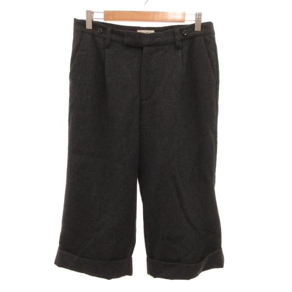 ネストローブ nest Robe パンツ スラックス ウール クロップド 2 グレー /JS ■GY...
