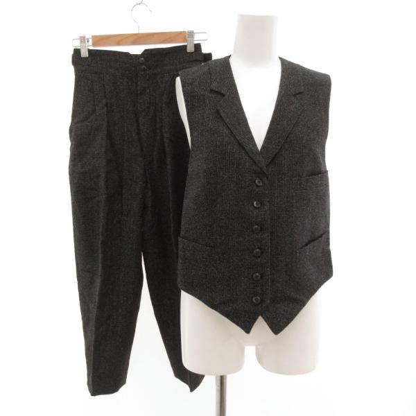 ロペ ROPE MADEMOISELLE セットアップ ベスト ジレ パンツ テーパード ウール M...