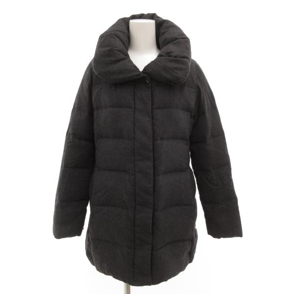 アンタイトル UNTITLED ダウンコート ロング アルパカ 2 グレー /JS ■GY61 レデ...