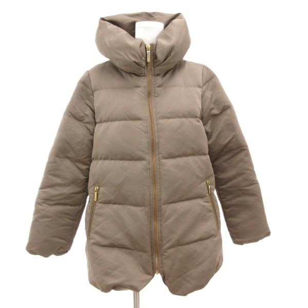 ノーブル NOBLE ダウンコート ジャケット ロング 36 チャコールグレー /JS ■GY61 ...