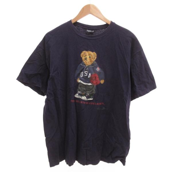 ポロ バイ ラルフローレン Polo by Ralph Lauren Tシャツ 半袖 ポロベア L ...