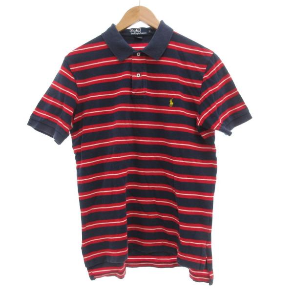 ポロ バイ ラルフローレン Polo by Ralph Lauren ポロシャツ 半袖 ボーダー L...