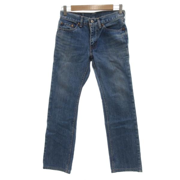 リーバイス Levi's 502 デニムパンツ ジーンズ W28 スリムテーパード インディゴブルー...