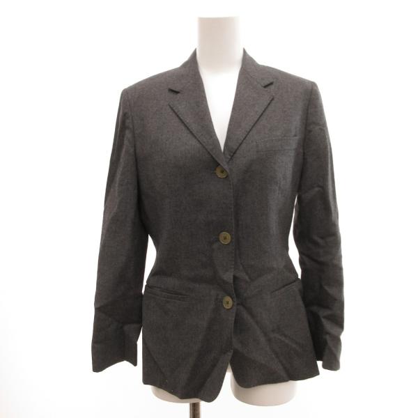 アールエルラルフローレン RL RALPH LAUREN テーラードジャケット ウール 3B 7 グ...