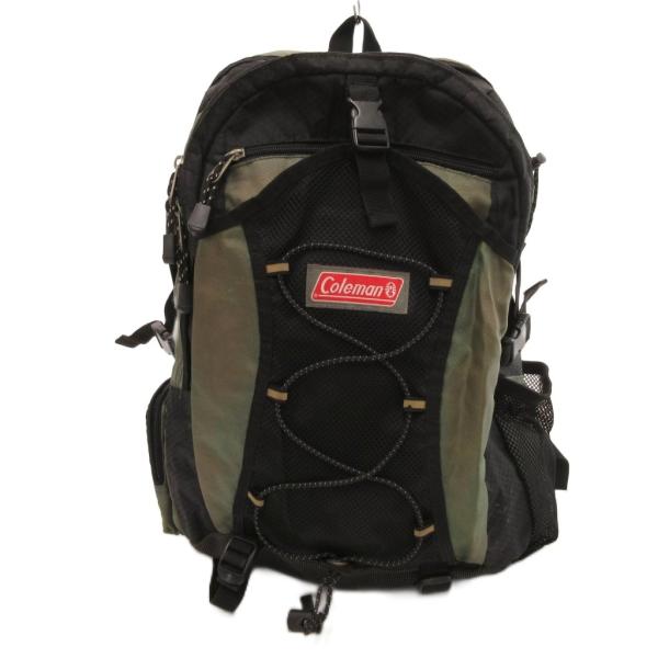 コールマン COLEMAN リュックサック バックパック ロゴ アウトドア 緑 グリーン /JS ■...