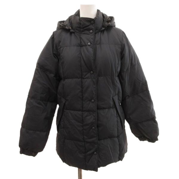 ユニクロ UNIQLO ダウンコート ジャケット フード M ダークネイビー /JS ■GY61 レ...