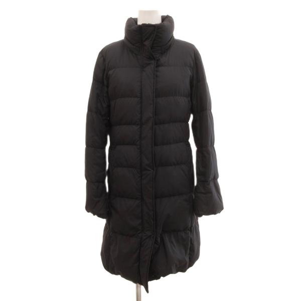 ユニクロ UNIQLO ダウンコート ジャケット ロング M 黒 ブラック /JS ■GY61 レデ...