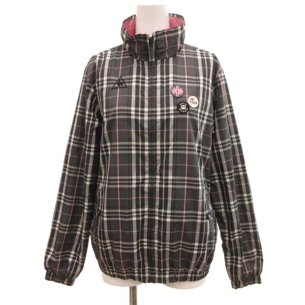 ルコックスポルティフ le coq sportif 中綿ジャケット ブルゾン ジップアップ チェック...
