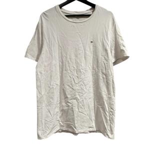 トミーヒルフィガー TOMMY HILFIGER Tシャツ カットソー ワンポイントロゴ L 白 ホワイト ■GY61 メンズ