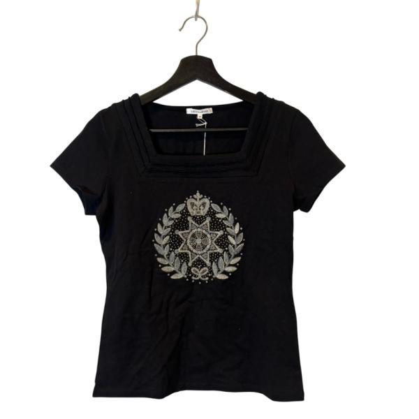 未使用品 ルイシャンタン Lui Chantant タグ付き Tシャツ カットソー ラインストーン ...