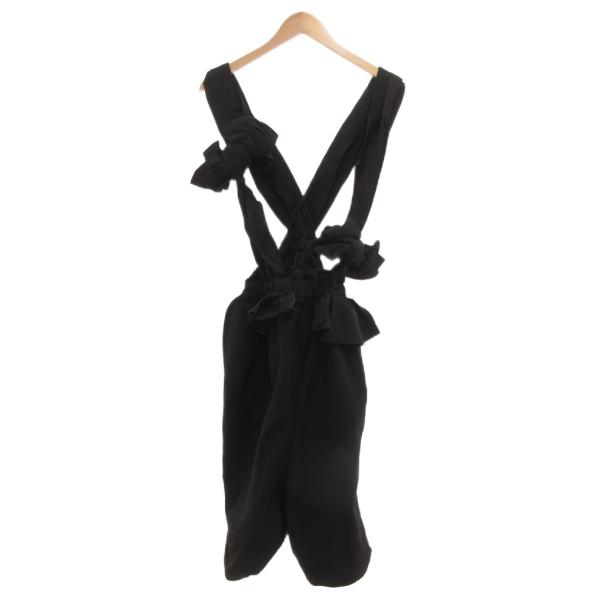 コムデギャルソン COMME des GARCONS サロペット リボン ワイドショーツ パンツ X...