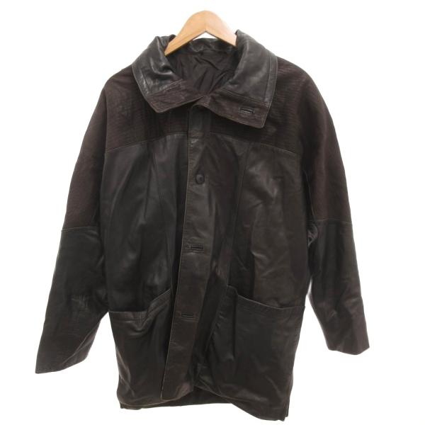 ソフィア SOFIA レザージャケット 7 革ジャン ブルゾン 黒 ブラック /JS ■GY61 メ...