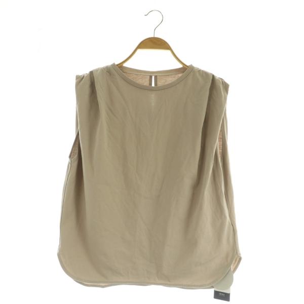 未使用品 イエナ IENA 22SS リサイクルブレンド テンジクカット カットソー ギャザー F ...