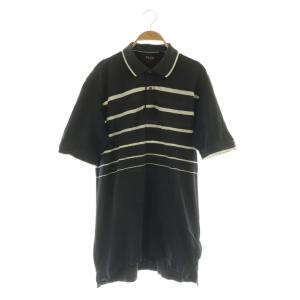 アイゾッド IZOD XFG DOOL FX ボーダーポロシャツ 半袖 ヴィンテージ S ブラック /MY ■OS ■GY66 メンズ