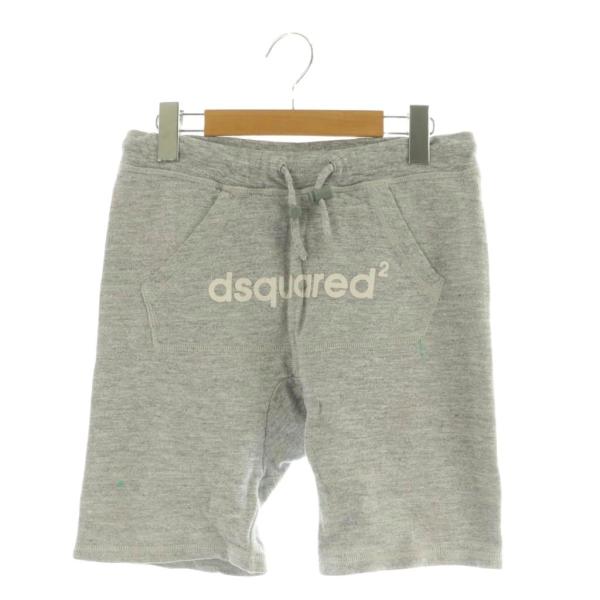 ディースクエアード DSQUARED2 キッズ スウェットショートパンツ プリント 10Y グレー ...