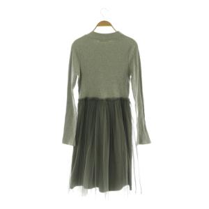 ミティス mitis ワンピース ロング リブ...の詳細画像1
