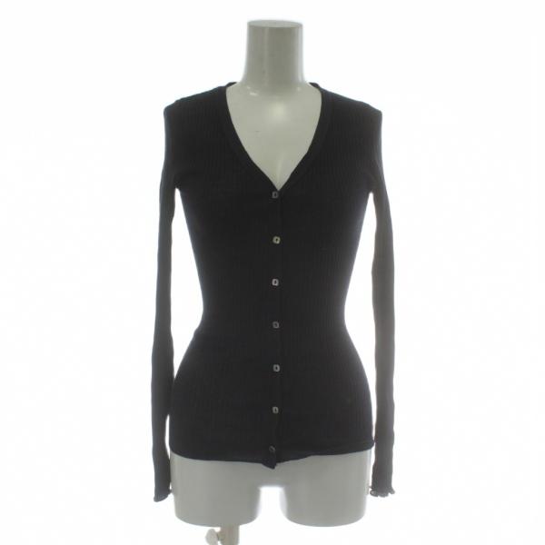 アメリカンラグシー AMERICAN RAG CIE カーディガン ニット 長袖 Vネック F 紺 ...