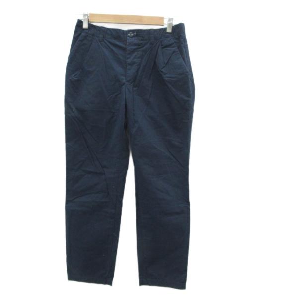 スティルバイハンド STILL BY HAND テーパードパンツ アンクル丈 44 紺 ネイビー /...