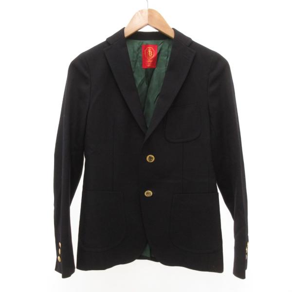 ドゥーズィエムクラス DEUXIEME CLASSE 紺ブレ テーラードジャケット ブレザー ロゴ ...