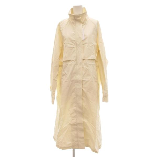 未使用品 オペークドットクリップ OPAQUE.CLIP タグ付き コート スタンドカラー 比翼 L...