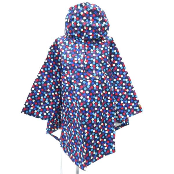 エーグル AIGLE アウトドアウェア レインウェア レインポンチョ ナイロン F 紺 ネイビー ド...