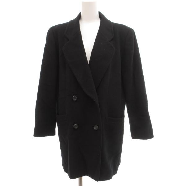 バンベール VINVERT ハーフコート ダブル メルトン 9 黒 ブラック SC098-926 /...