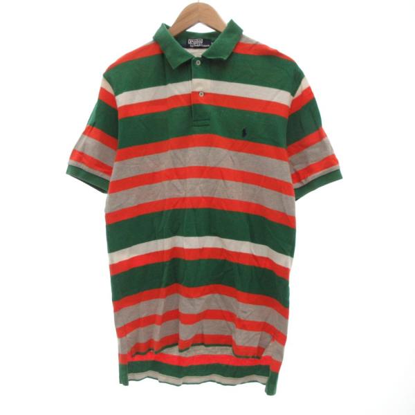 ポロ バイ ラルフローレン Polo by Ralph Lauren ポロシャツ 半袖 マルチボーダ...