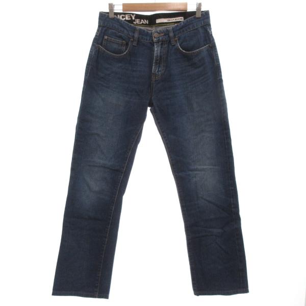 ダナキャランニューヨーク DKNY デニムパンツ ジーンズ ストレートシルエット 31 インディゴブ...