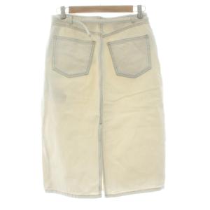 ザラ ZARA デニムタイトスカート ひざ丈 ...の詳細画像1
