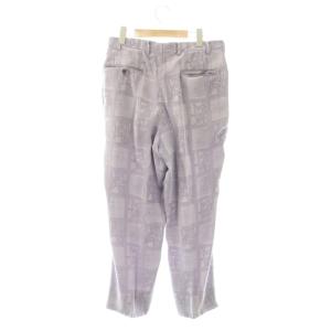 ランセル LANCEL パンツ タック 総柄 ...の詳細画像1