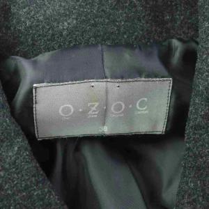 オゾック OZOC コート ウール 38 グレ...の詳細画像2