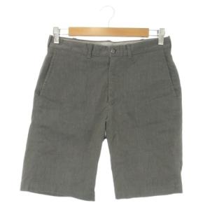 B&Y ユナイテッドアローズ BEAUTY&YOUTH ビューティー&ユース ショートパンツ S グレー 無地 ショート丈 スラックス /CK30 ■GY58