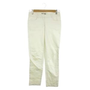 トミーヒルフィガー TOMMY HILFIGER パンツ 2 白 ホワイト 無地 フルレングス /AH1 ■GY58 レディース