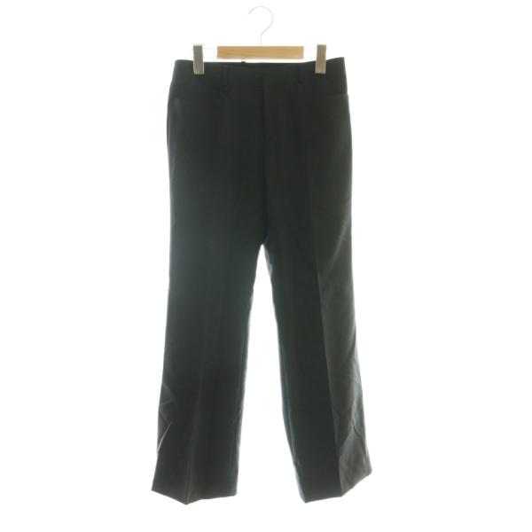 パーソンズ PERSON'S スーツスタイル SUITS STYLE パンツ ウール 7 黒 ブラッ...