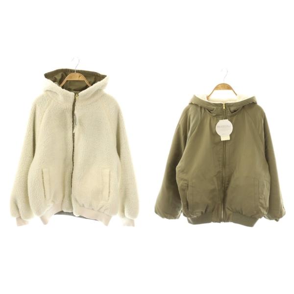 未使用品 アースミュージック&amp;エコロジー EARTH MUSIC &amp; ECOLOGY ボアジャケット...