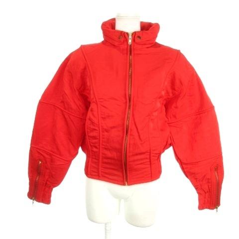 アルファキュービック ALPHA CUBIC RACING TEAM レーシングジャケット 36 赤...