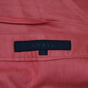 アナイ ANAYI スカート 麻 リネン 38...の詳細画像2