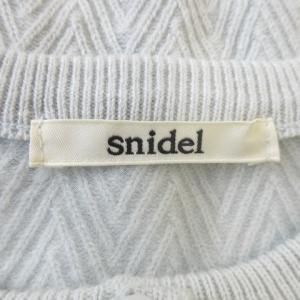 スナイデル SNIDEL カーディガン F 青...の詳細画像5