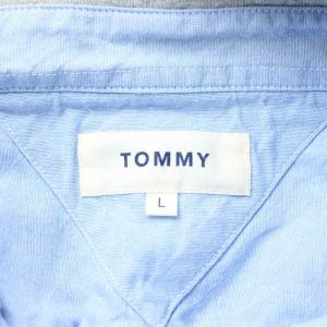 トミー TOMMY シャツ L 水色 青 ブル...の詳細画像2