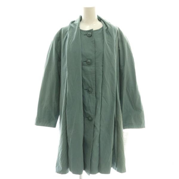 バンベール VINVERT スプリングコート ショールカラーデザイン 9 ミント /DF ■ECB0...