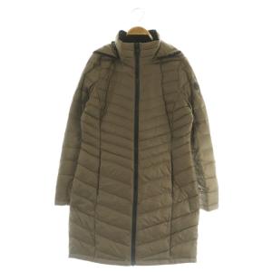 アンドリューマーク ANDREW MARC ダウンコート ジップアップ フード M ブラウン /MY ■OS ■ECB001 レディース