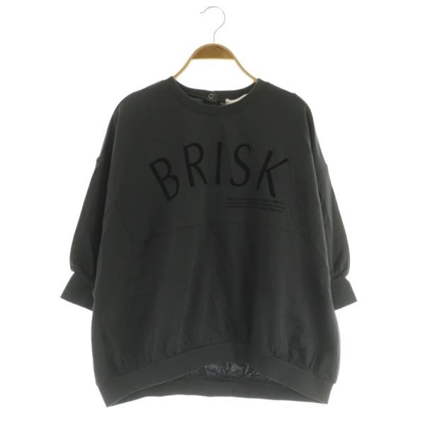 未使用品 ブージュルード Bou Jeloud 七分袖カットソー ドルマンスリーブ フロッキーロゴ ...