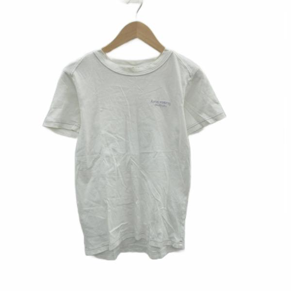 アクネ ストゥディオズ Acne Studios Tシャツ カットソー XXS オフホワイト 半袖 ...